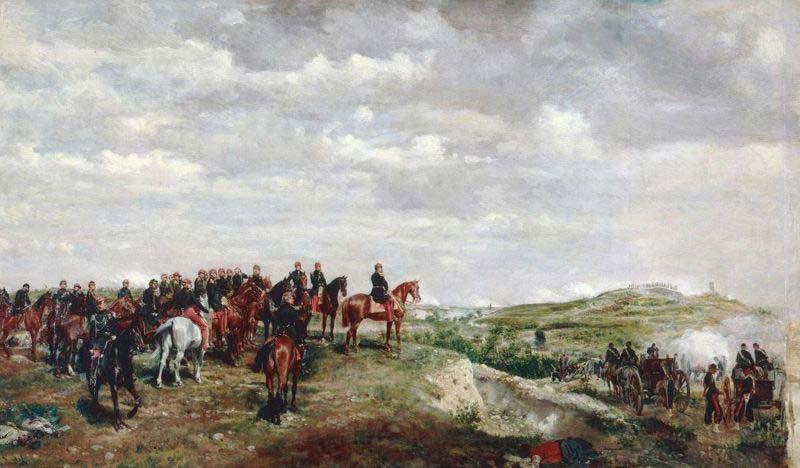 Jean-Louis-Ernest Meissonier Napoleon III at the Battle of Solferino Spain oil painting art
